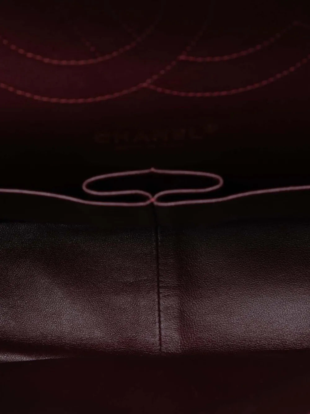 Chanel Pre Owned 2011 Jumbo Classic Lambskin Double Flap Shoulder Bag — Same as shown — Size One Size — Detail View