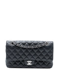 Chanel Pre Owned 2014 2015 Medium Classic Caviar Double Flap Shoulder Bag — Same as shown — Size One Size — Front View