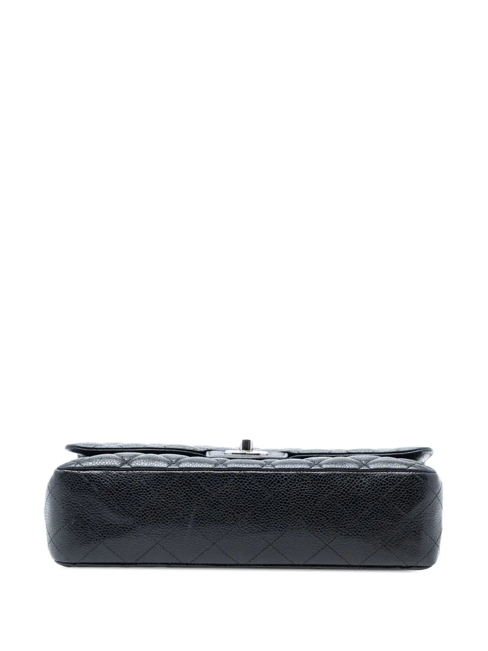 Chanel Pre Owned 2014 2015 Medium Classic Caviar Double Flap Shoulder Bag — Same as shown — Size One Size — Top View