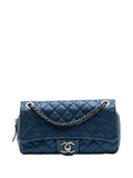 Chanel Pre Owned 2012 Medium Quilted Iridescent Caviar Easy Flap Shoulder Bag — Same as shown — Size One Size — Front View