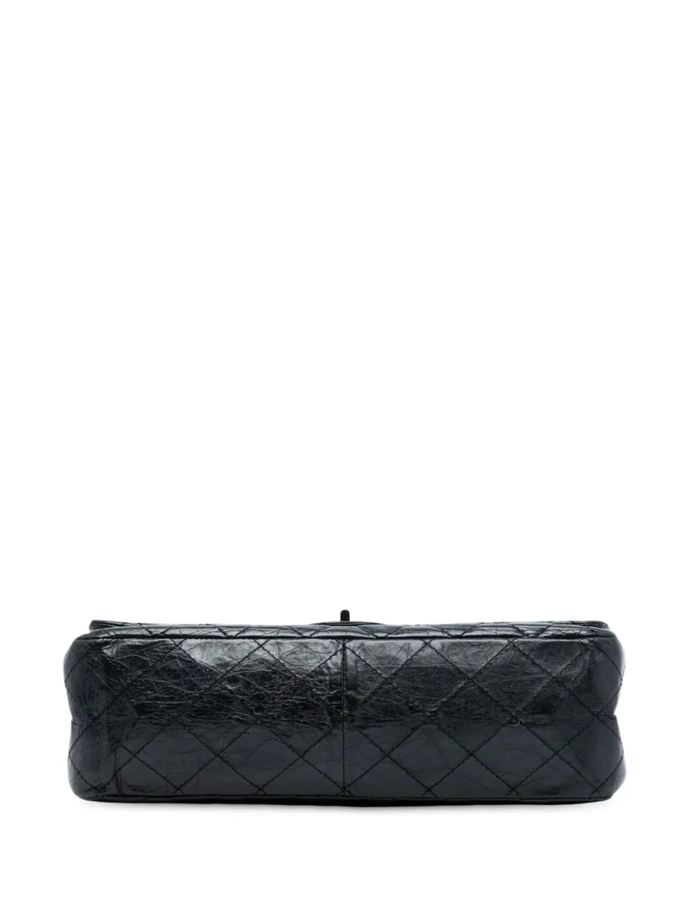 Chanel Pre Owned 2008 2009 Reissue 255 Aged Calfskin Double Flap 227 Shoulder Bag — Same as shown — Size One Size — Top View