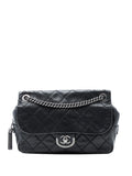 Chanel Pre Owned 2013 2014 Paris Edinburgh Jumbo Quilted Calfskin Coco Sporran Flap Shoulder Bag — Same as shown — Size One Size — Front View