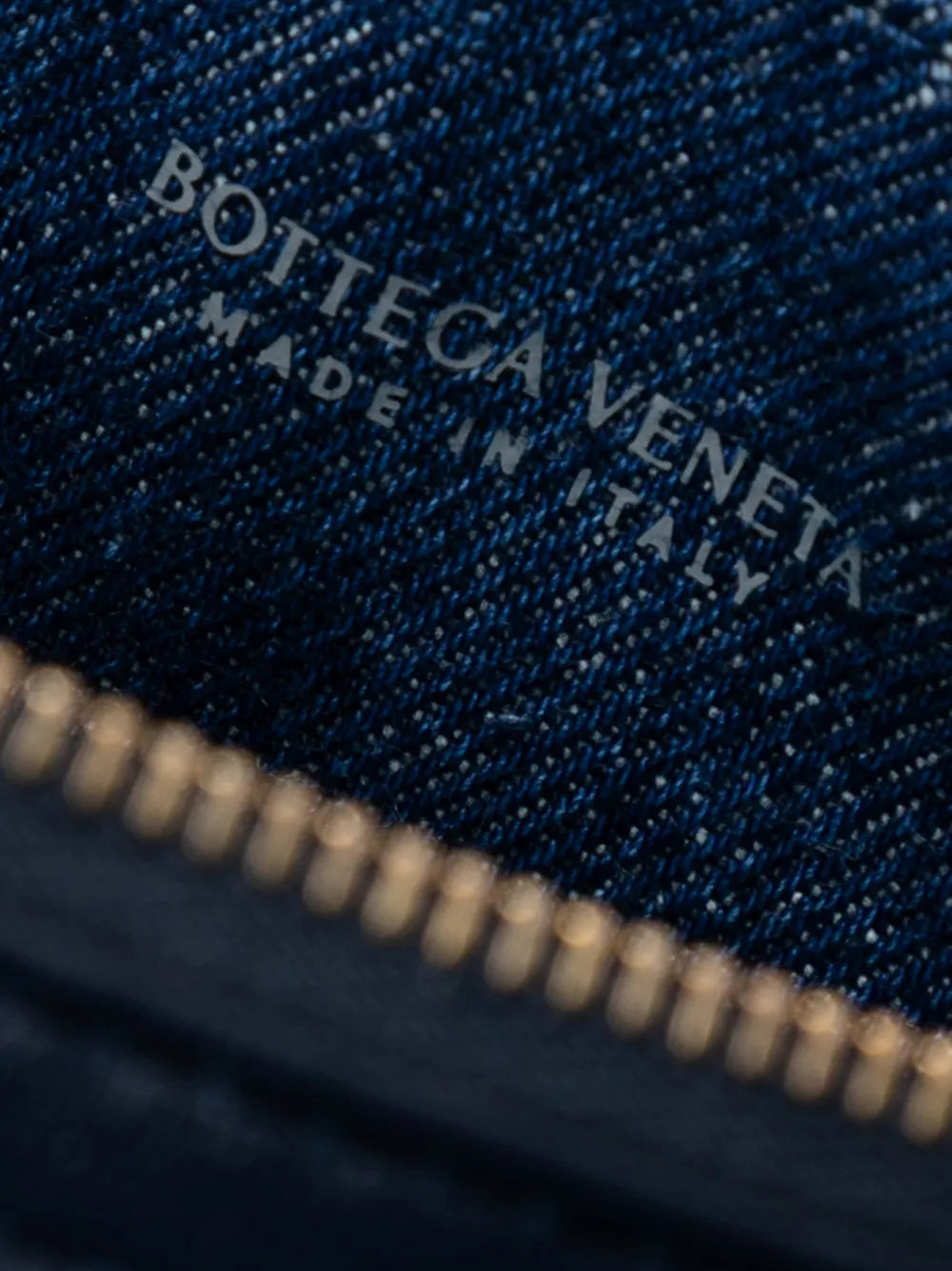 Bottega Veneta Pre Owned 2012 2025 Mini Leather And Denim Intrecciato Sunrise Hobo Bag — Same as shown — Size One Size — Lifestyle View