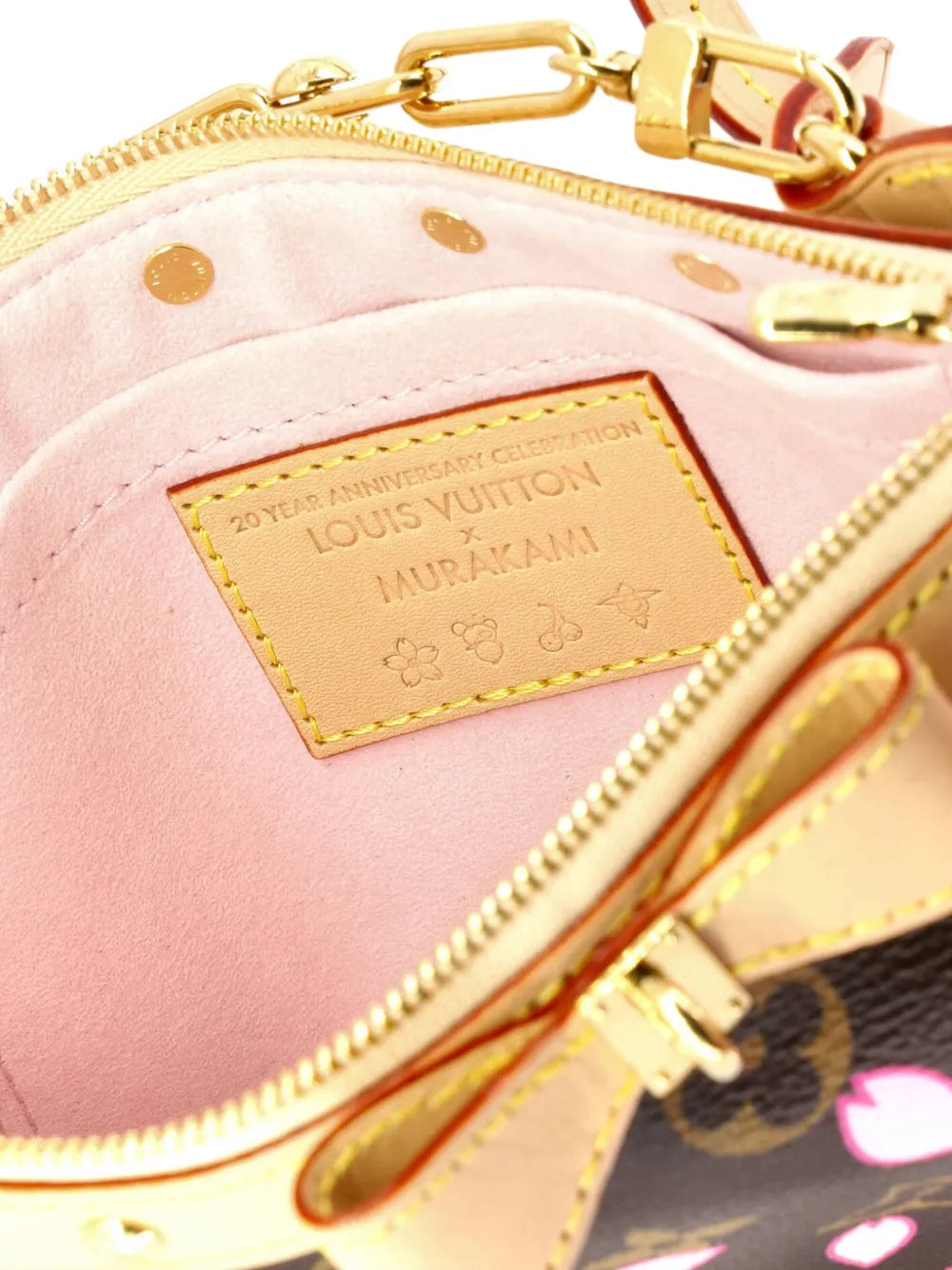 Louis Vuitton Pre Owned X Takashi Murakami Pochette Accessoires Nm Limited Edition Cherry Blossom Monogram Shoulder Bag — Same as shown — Size One Size — Lifestyle View