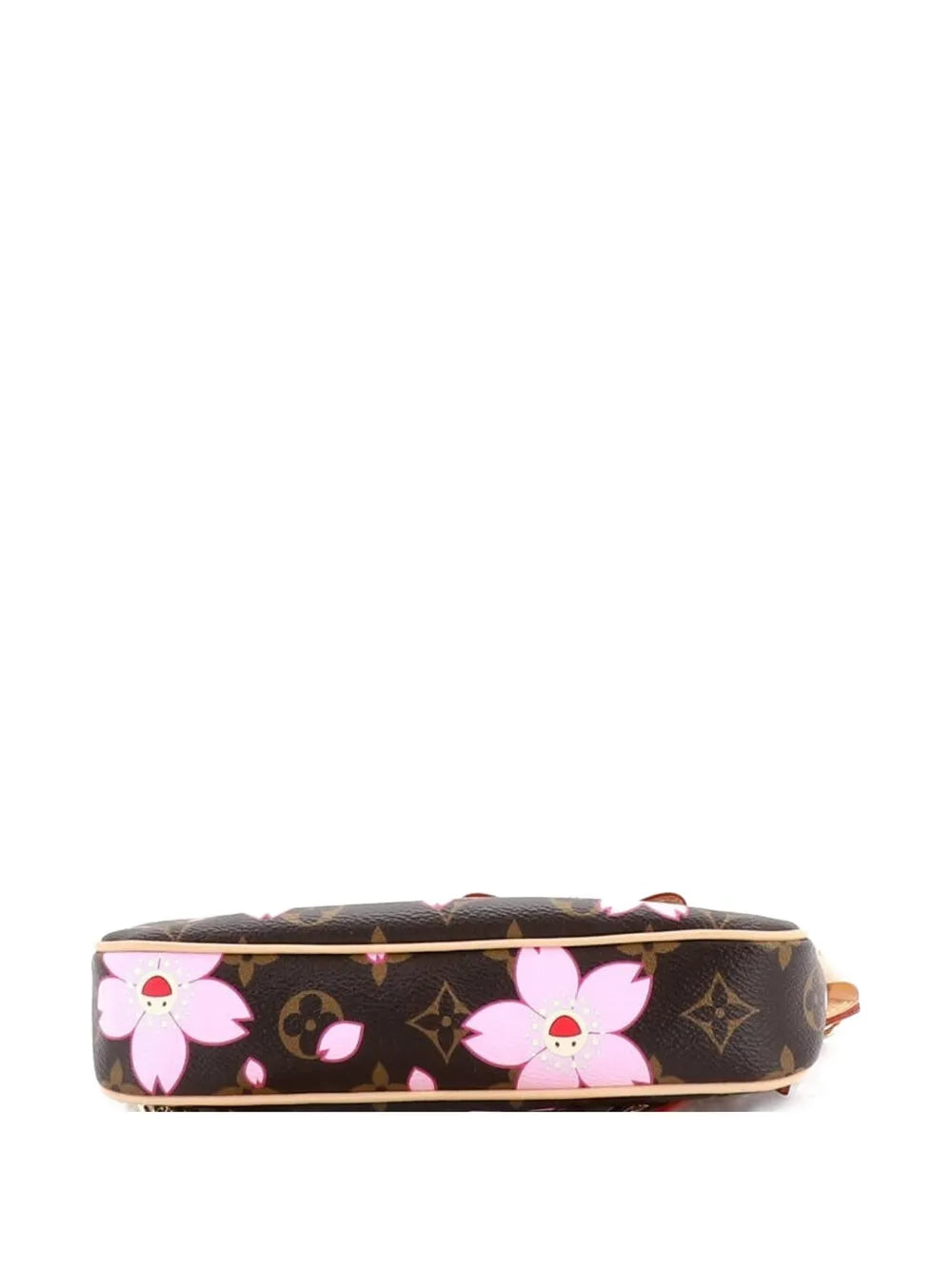 Louis Vuitton Pre Owned X Takashi Murakami Pochette Accessoires Nm Limited Edition Cherry Blossom Monogram Shoulder Bag — Same as shown — Size One Size — Top View
