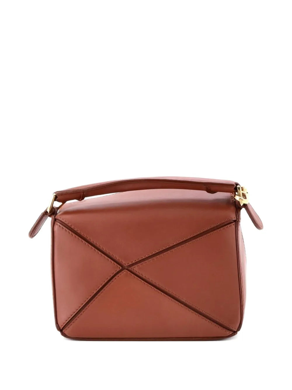 Loewe Pre Owned Spirited Away Otori Sama Puzzle Bag Printed Leather Mini Shoulder Bag — Same as shown — Size One Size — Back View