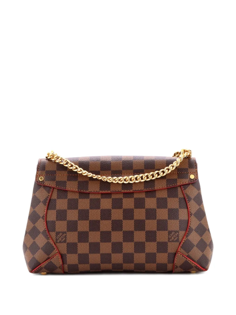 Louis Vuitton Pre Owned Caissa Clutch Damier Shoulder Bag — Same as shown — Size One Size — Side View