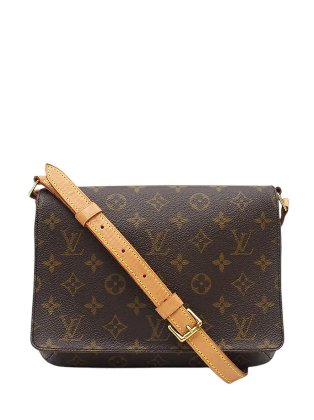 Louis Vuitton Pre Owned 2002 Monogram Musette Tango Short Strap Shoulder Bag — Same as shown — Size One Size — Front View