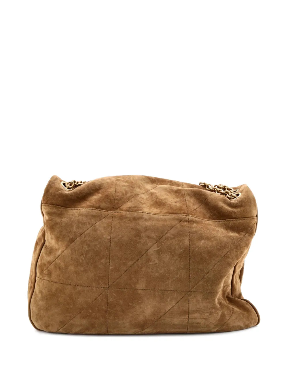 Saint Laurent Pre Owned Jamie 43 Quilted Suede Large Shoulder Bag — Same as shown — Size One Size — Side View