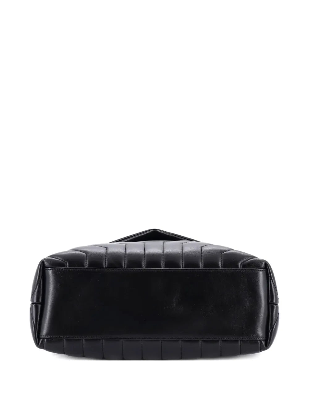 Saint Laurent Pre Owned Loulou Matelasse Chevron Leather Medium Shoulder Bag — Same as shown — Size One Size — Top View