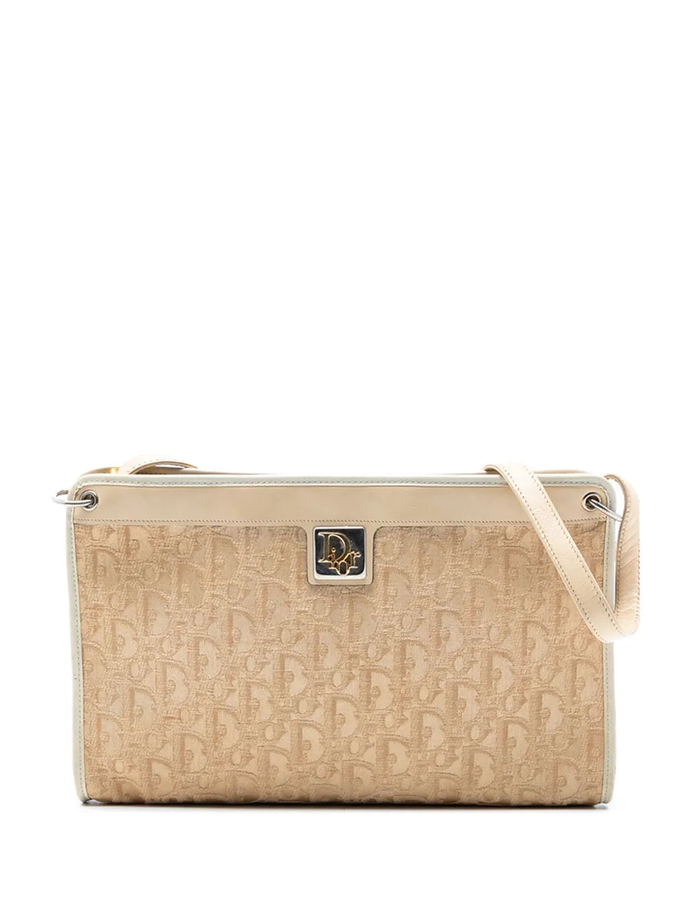 Christian Dior Pre Owned 20Th Century Diorissimo Trotter Canvas Shoulder Bag — Same as shown — Size One Size — Front View