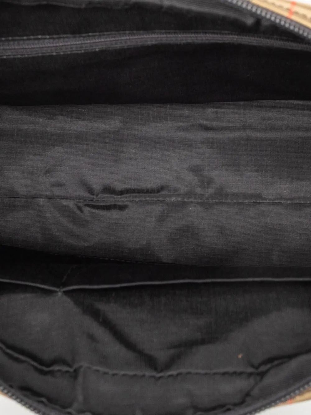 Burberry Pre Owned 2000 2017 Haymarket Check Canvas Shoulder Bag — Same as shown — Size One Size — Detail View