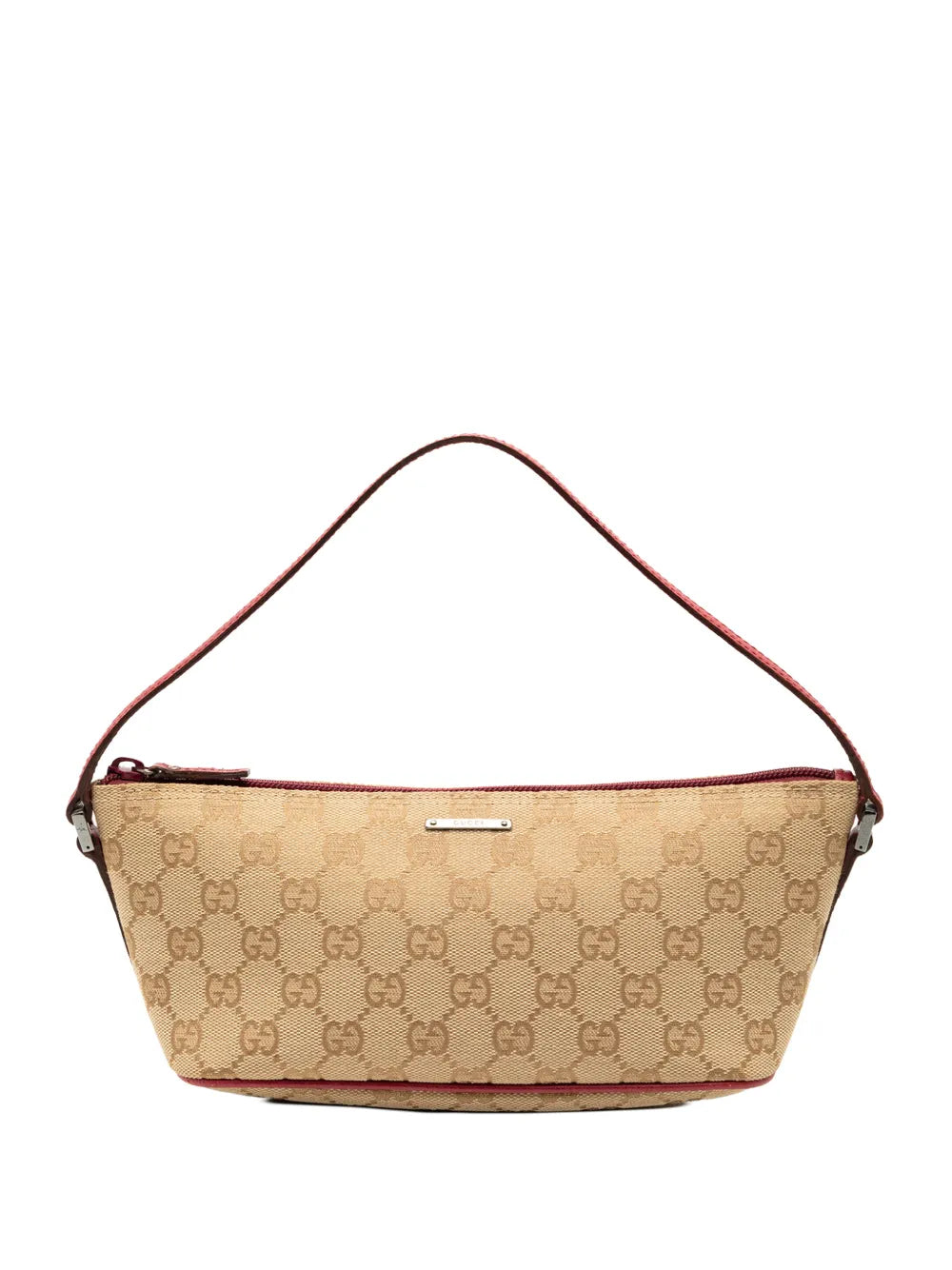 Gucci Pre Owned 2000 2015 Gg Canvas Boat Shoulder Bag — Same as shown — Size One Size — Front View