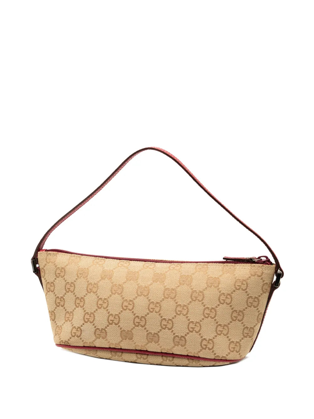 Gucci Pre Owned 2000 2015 Gg Canvas Boat Shoulder Bag — Same as shown — Size One Size — Back View