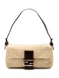 Fendi Pre Owned 2000 2010 Zucca Canvas Baguette Shoulder Bag — Same as shown — Size One Size — Front View