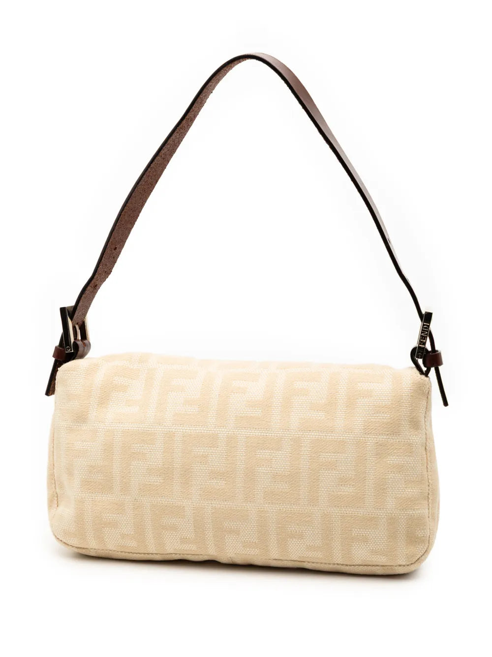 Fendi Pre Owned 2000 2010 Zucca Canvas Baguette Shoulder Bag — Same as shown — Size One Size — Back View