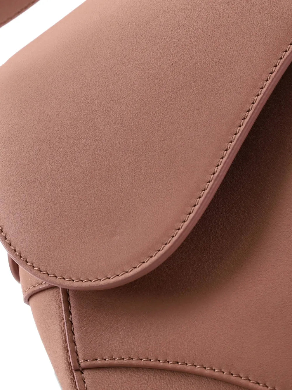 Christian Dior Pre Owned Ultra Matte Saddle Handbag Leather Medium Shoulder Bag — Same as shown — Size One Size — Top View