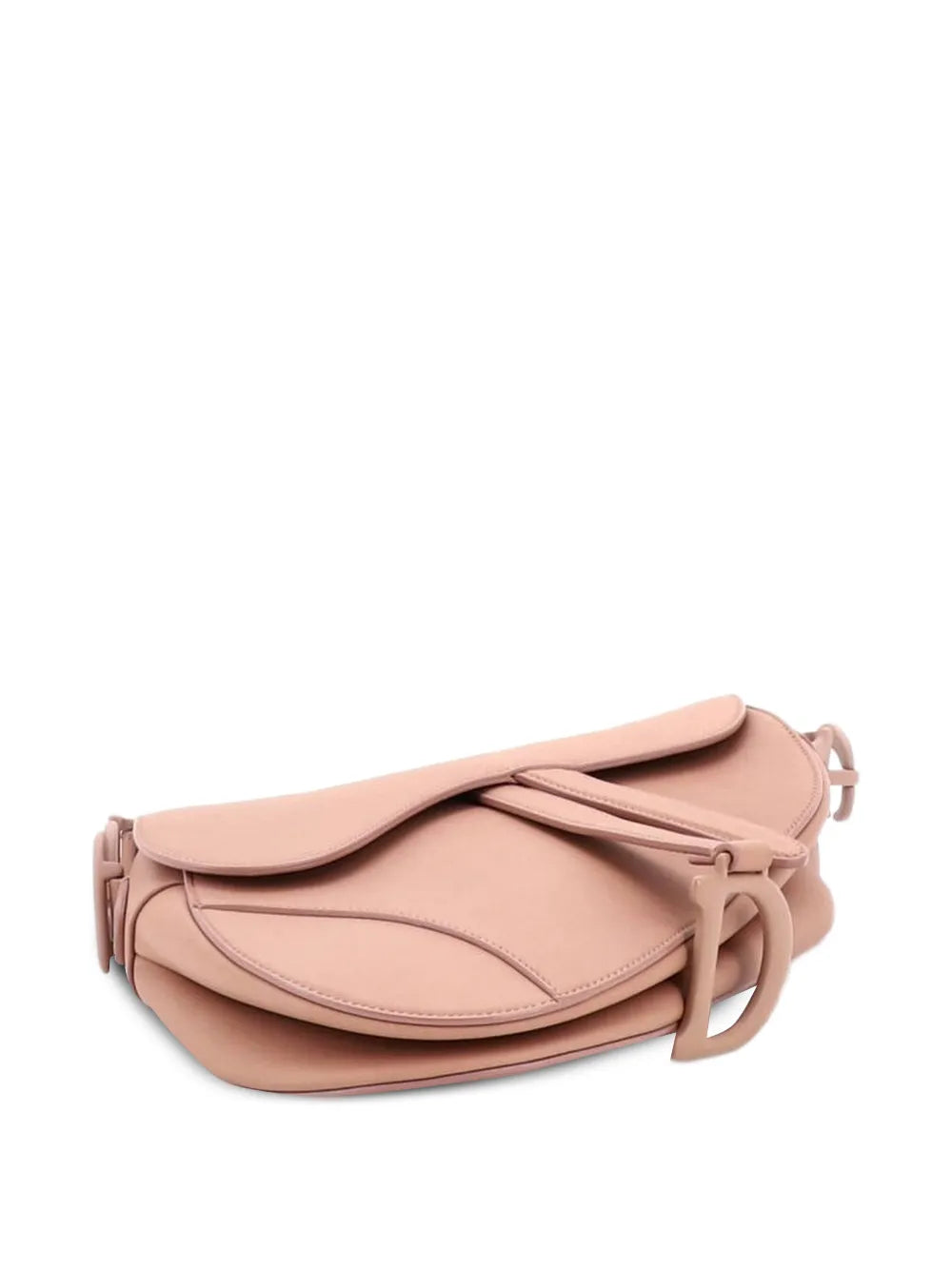 Christian Dior Pre Owned Ultra Matte Saddle Handbag Leather Medium Shoulder Bag — Same as shown — Size One Size — Back View
