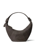 Lemaire Fortune Croissant Topstitched Bag — Same as shown — Size One Size — Front View