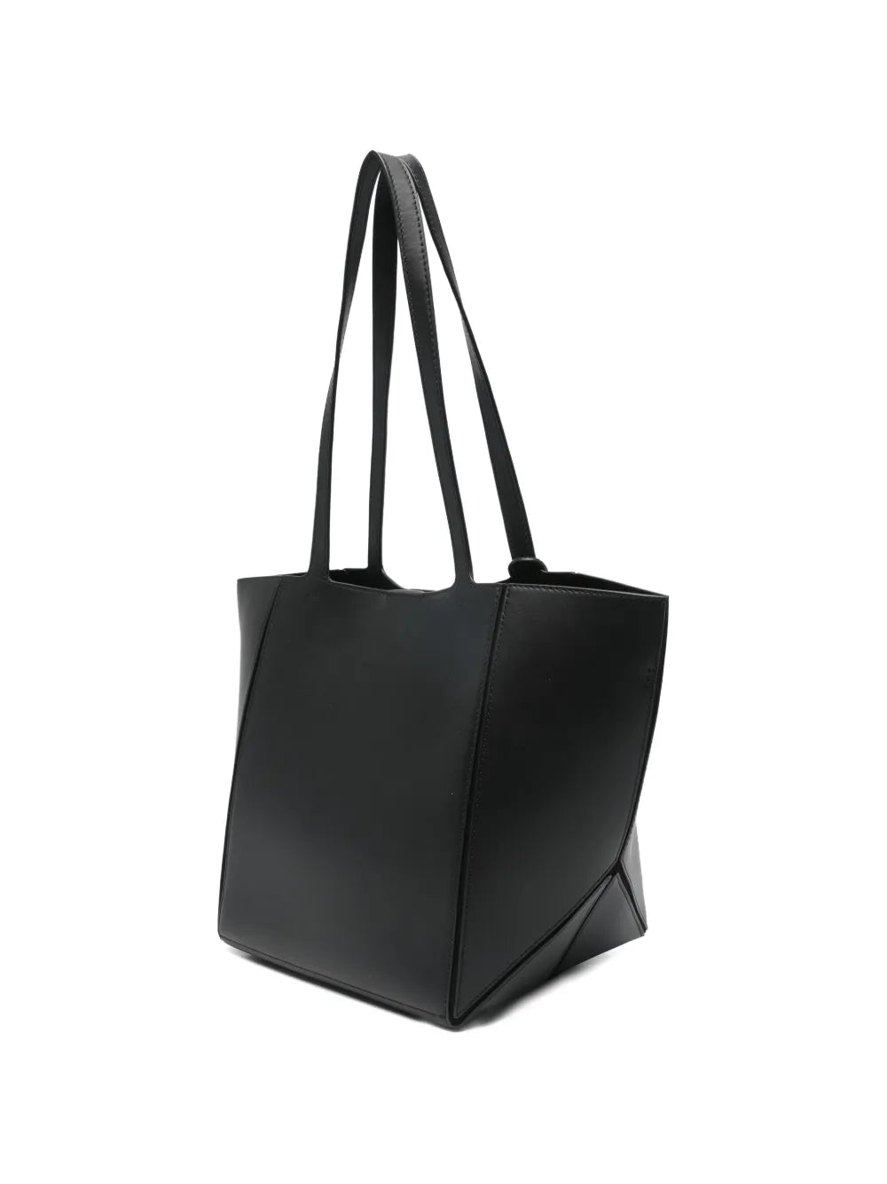 Michael Michael Kors Logo Detail Leather Shoulder Bag — Same as shown — Size One Size — Back View