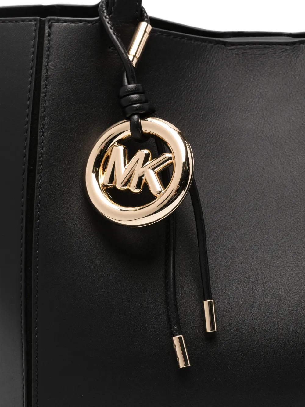 Michael Michael Kors Logo Detail Leather Shoulder Bag — Same as shown — Size One Size — Top View