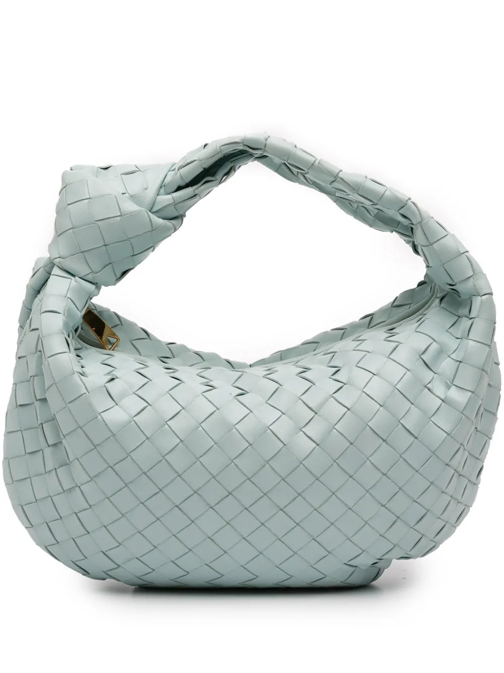 Bottega Veneta Pre Owned 2012 2025 Teen Nappa Intrecciato Jodie Hobo Bag — Same as shown — Size One Size — Front View