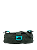 Fendi Pre Owned 2000 2010 Wool Mamma Baguette Shoulder Bag — Same as shown — Size One Size — Front View