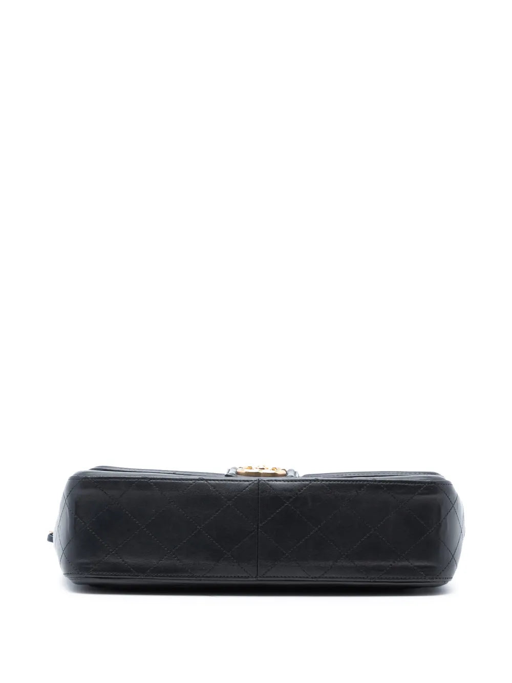 Chanel Pre Owned 2014 2015 Large Bicolor Quilted Lambskin Elegant Cc Flap Shoulder Bag — Same as shown — Size One Size — Top View