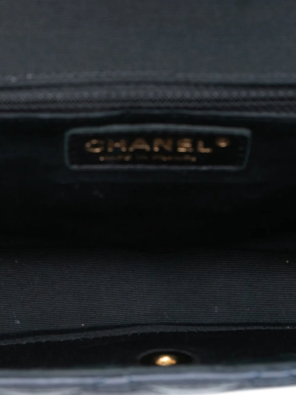 Chanel Pre Owned 2014 2015 Large Bicolor Quilted Lambskin Elegant Cc Flap Shoulder Bag — Same as shown — Size One Size — Detail View