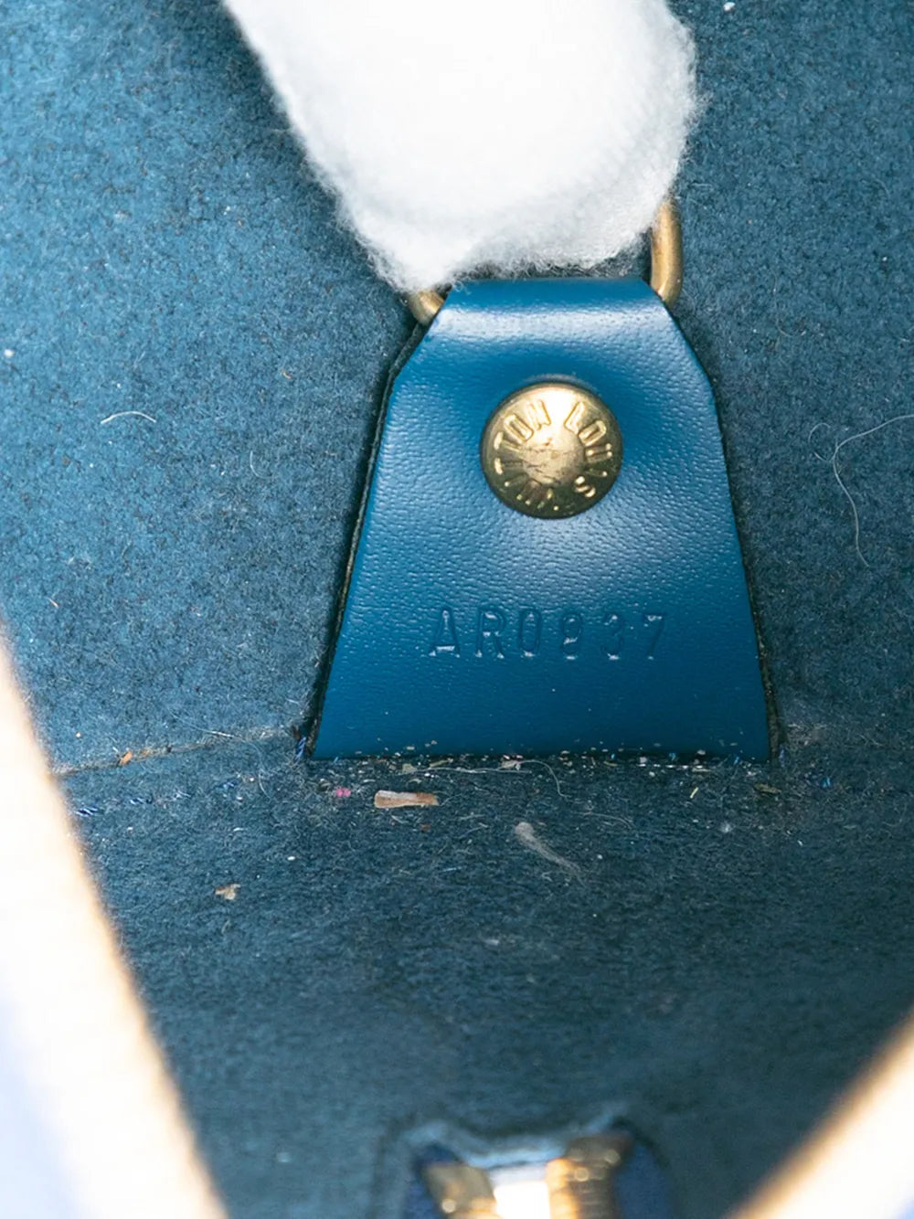 Louis Vuitton Pre Owned 1997 Epi Soufflot Shoulder Bag — Same as shown — Size One Size — Lifestyle View