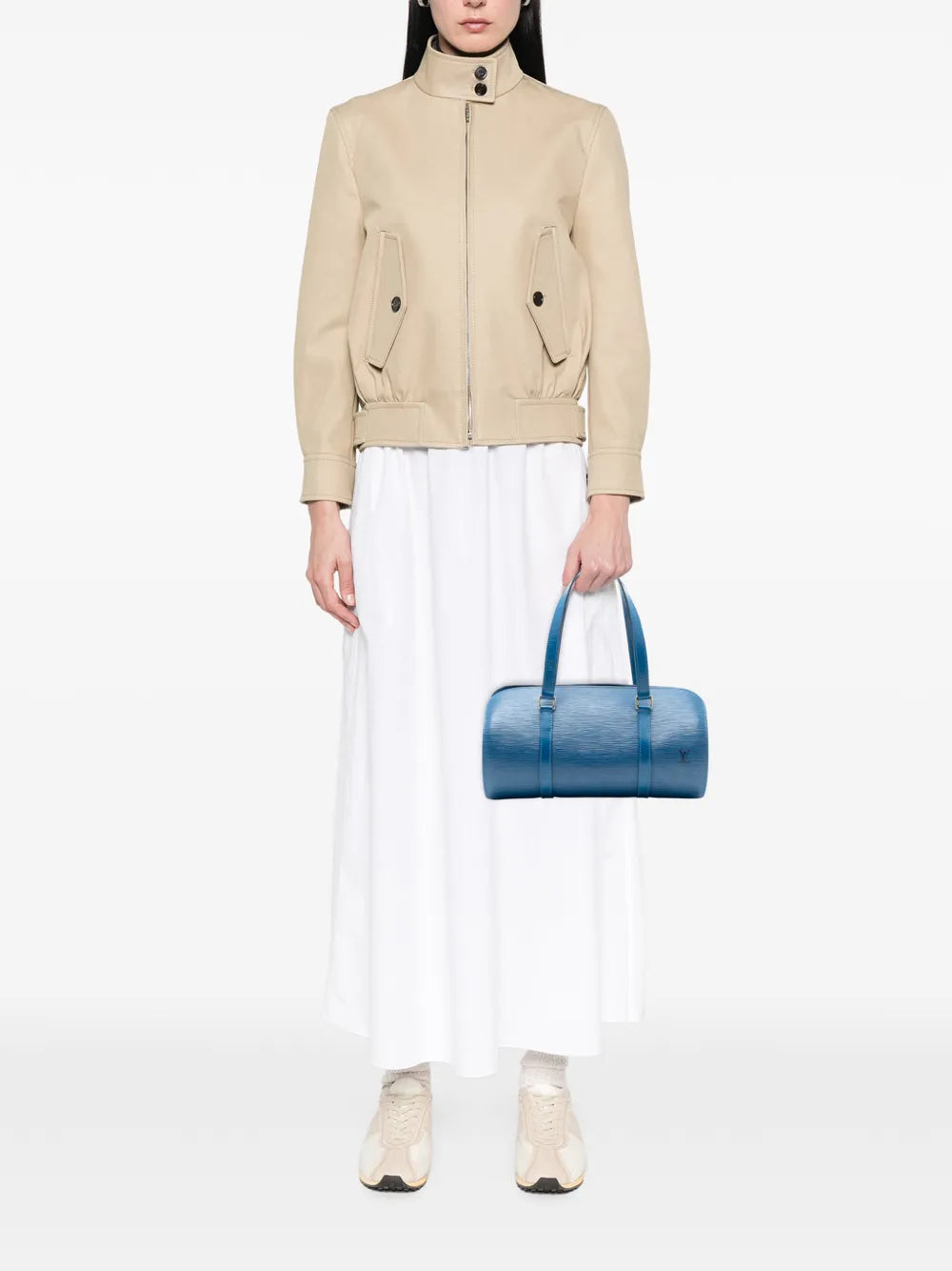 Louis Vuitton Pre Owned 1997 Epi Soufflot Shoulder Bag — Same as shown — Size One Size — Side View