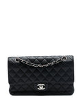 Chanel Pre Owned 2009 2010 Medium Classic Caviar Double Flap Shoulder Bag — Same as shown — Size One Size — Front View