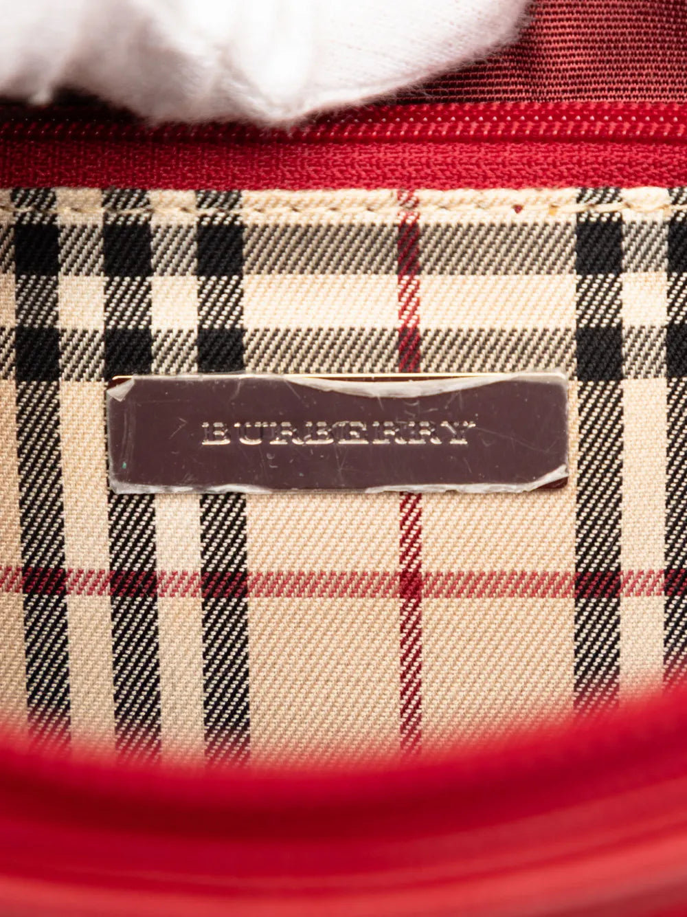 Burberry Pre Owned 2000 2017 Leather Shoulder Bag — Same as shown — Size One Size — Lifestyle View