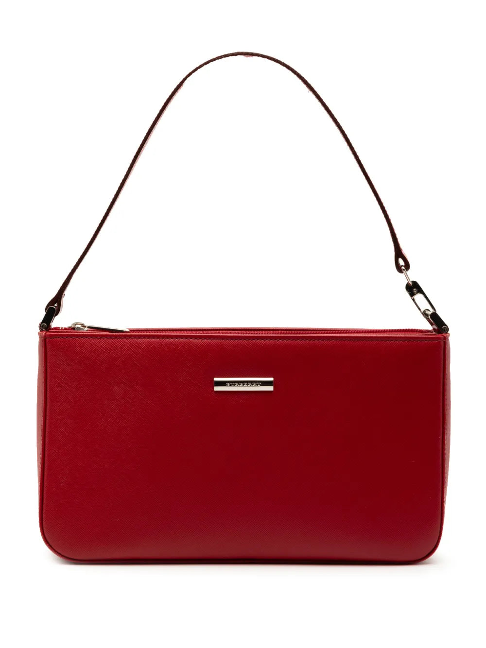 Burberry Pre Owned 2000 2017 Leather Shoulder Bag — Same as shown — Size One Size — Front View