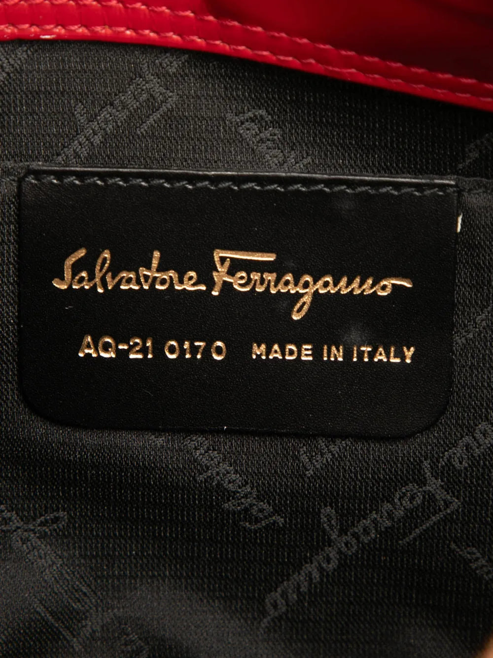 Ferragamo Pre Owned 2010 2025 Gancini Embossed Leather Shoulder Bag — Same as shown — Size One Size — Lifestyle View