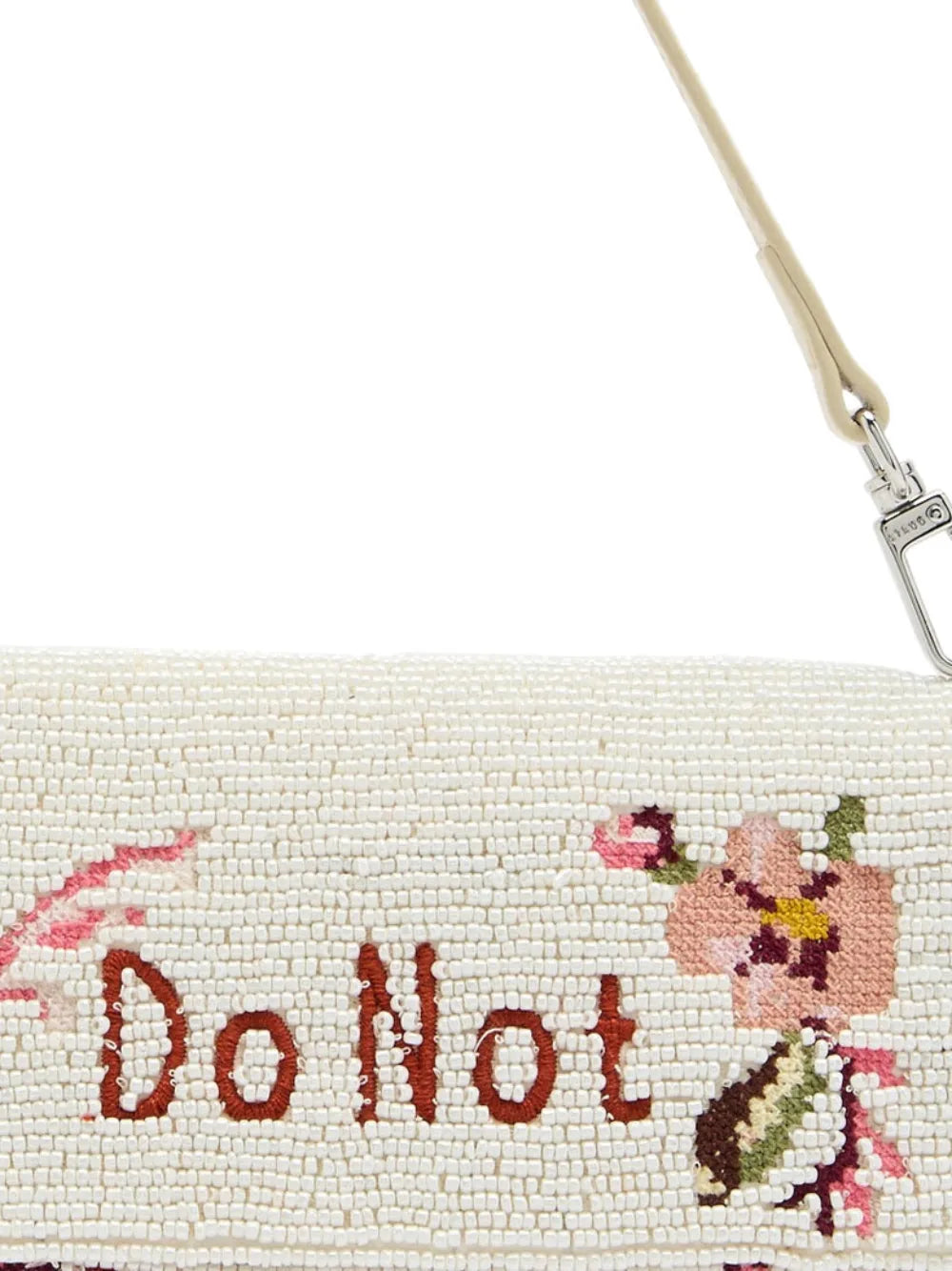 Staud Timmy Beaded Shoulder Bag — Same as shown — Size One Size — Side View
