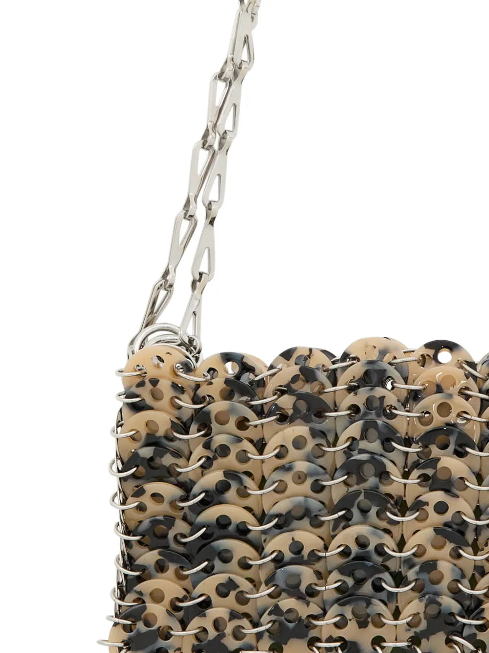 Rabanne Disc Chain Shoulder Bag — Same as shown — Size One Size — Side View