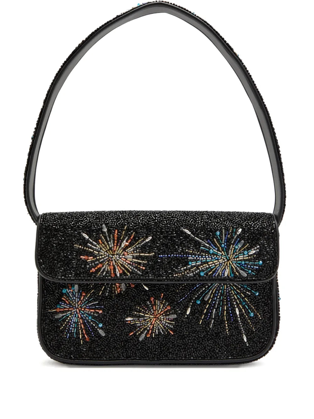 Staud Beaded Firework Shoulder Bag — Same as shown — Size One Size — Front View