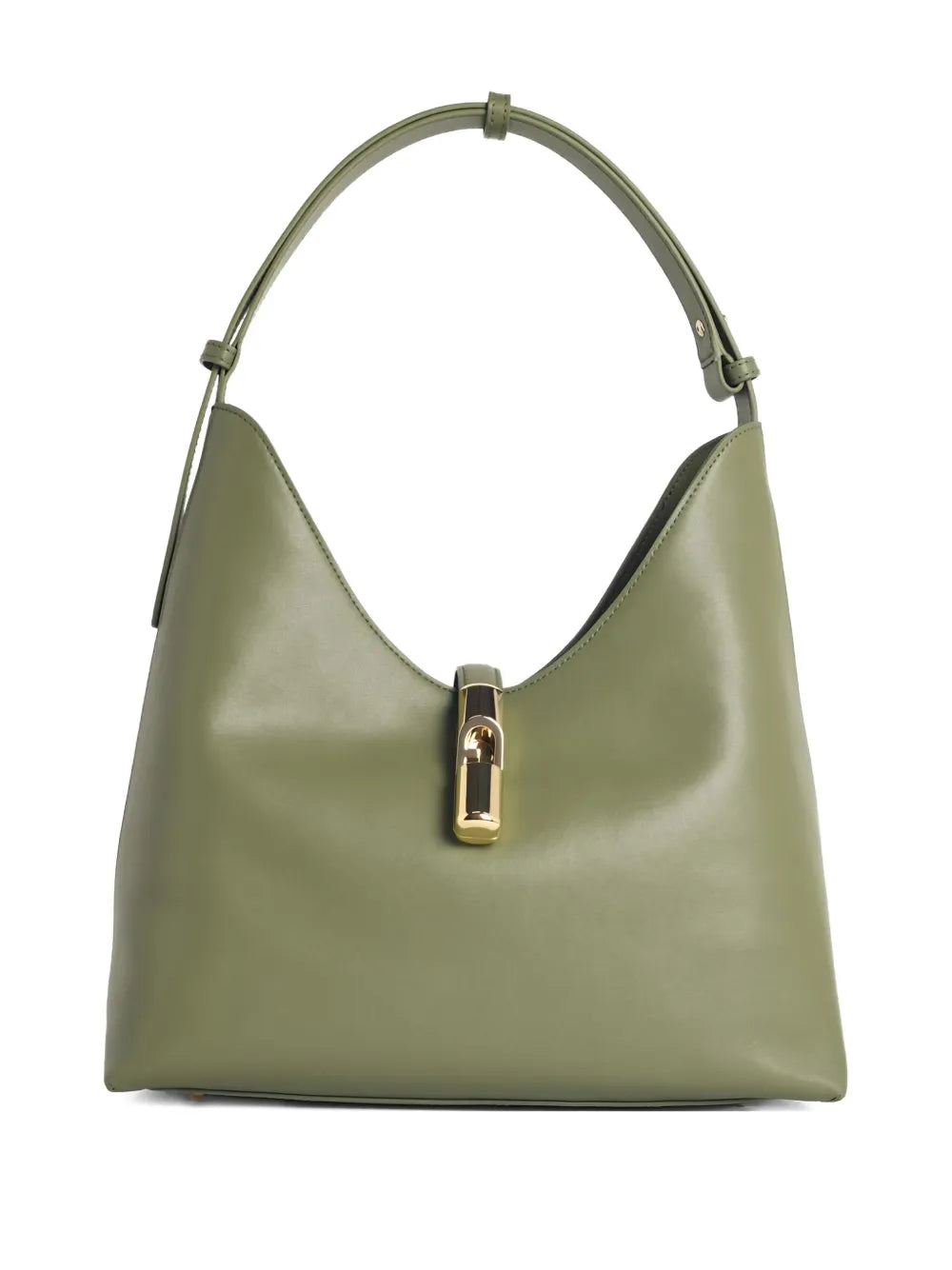 Furla Goccia Leather Shoulder Bag — Same as shown — Size One Size — Front View