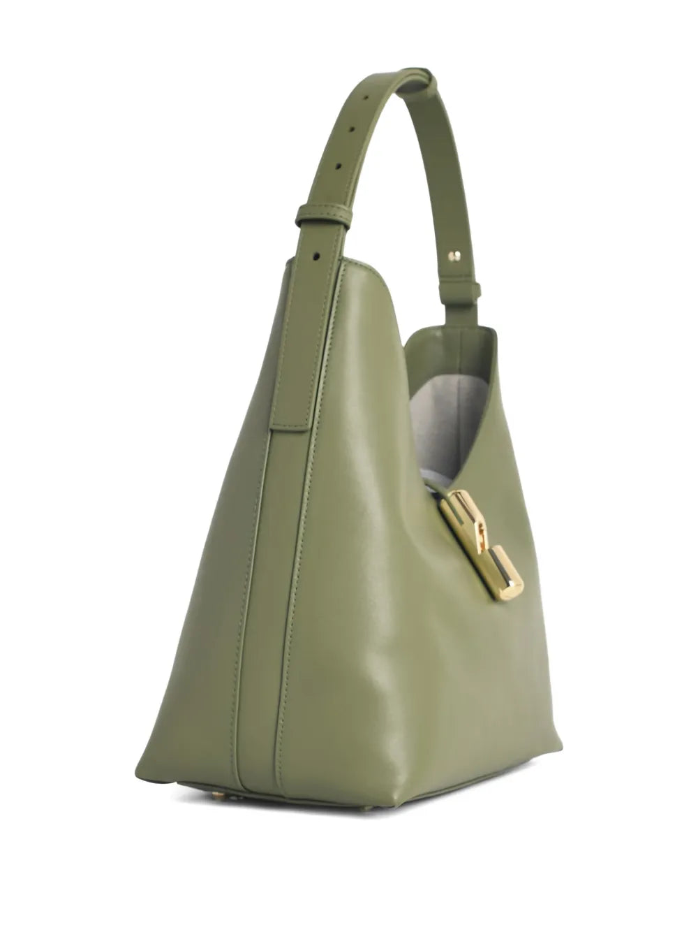 Furla Goccia Leather Shoulder Bag — Same as shown — Size One Size — Back View