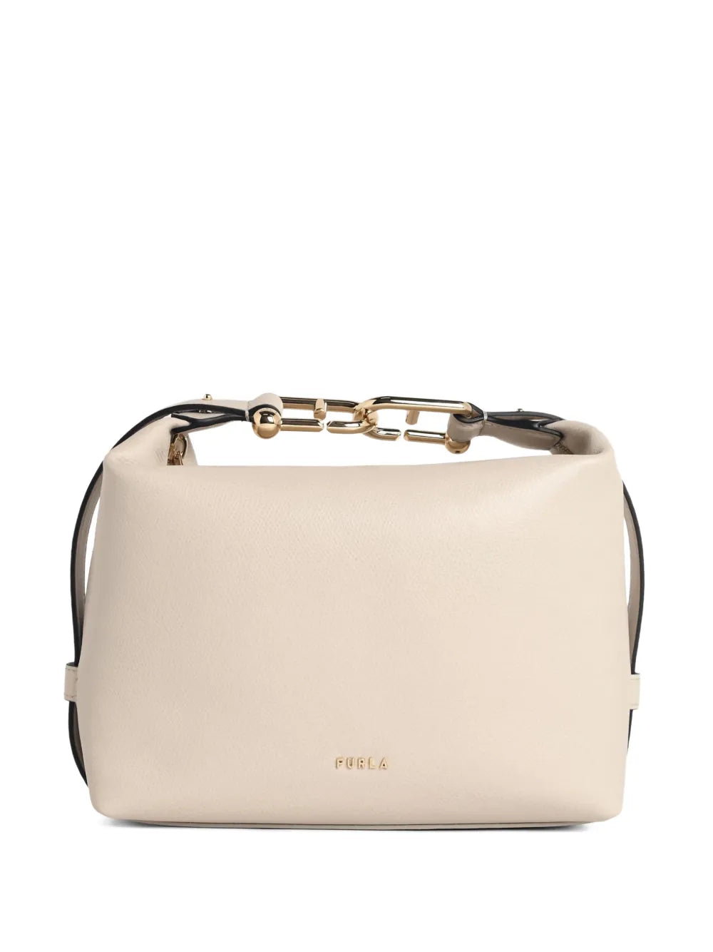 Furla Mini Tonie Leather Shoulder Bag — Same as shown — Size One Size — Front View