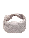 Bottega Veneta Pre Owned 2012 2025 Mini Suede Intrecciato Jodie Hobo Bag — Same as shown — Size One Size — Front View