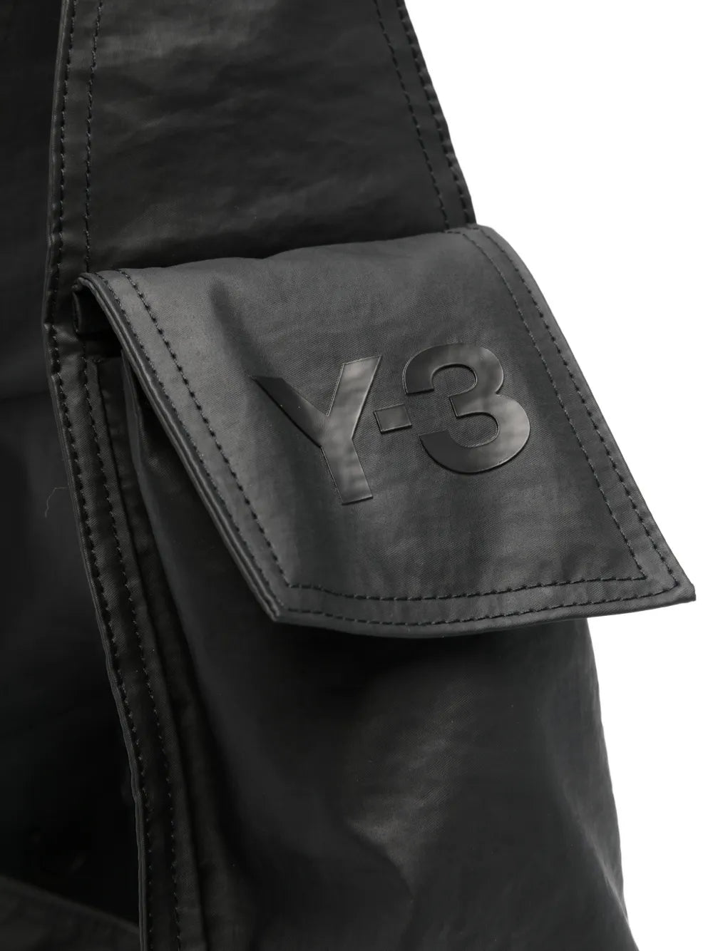 Y 3 Small Newspaper Shoulder Bag — Same as shown — Size One Size — Top View