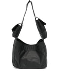 Y 3 Small Newspaper Shoulder Bag — Same as shown — Size One Size — Front View