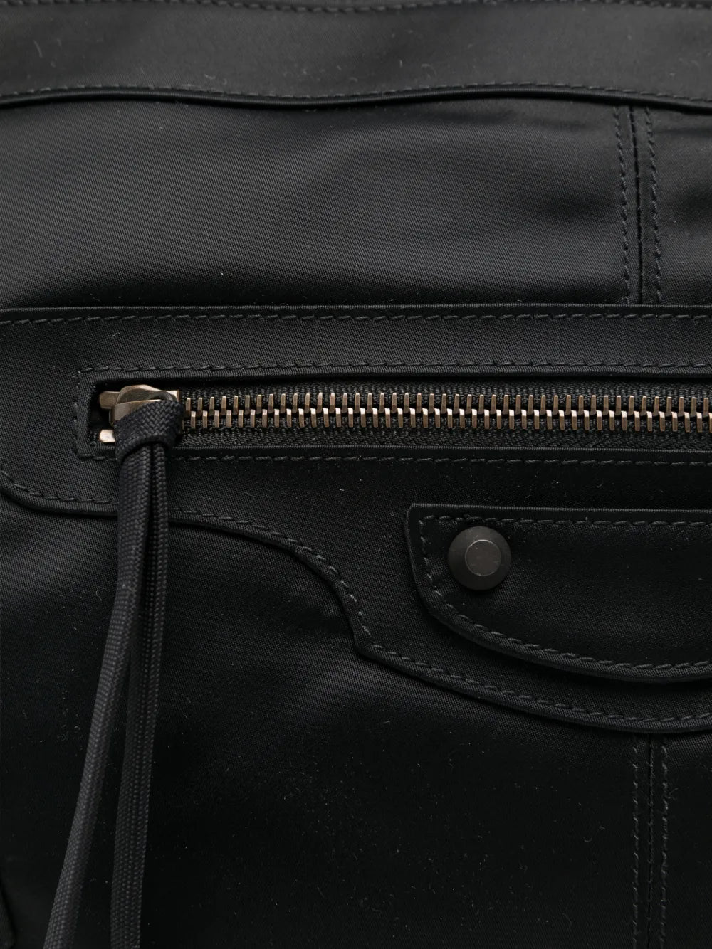 Balenciaga Medium Le City Moto Zip Shoulder Bag — Same as shown — Size One Size — Top View