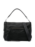 Balenciaga Medium Le City Moto Zip Shoulder Bag — Same as shown — Size One Size — Front View