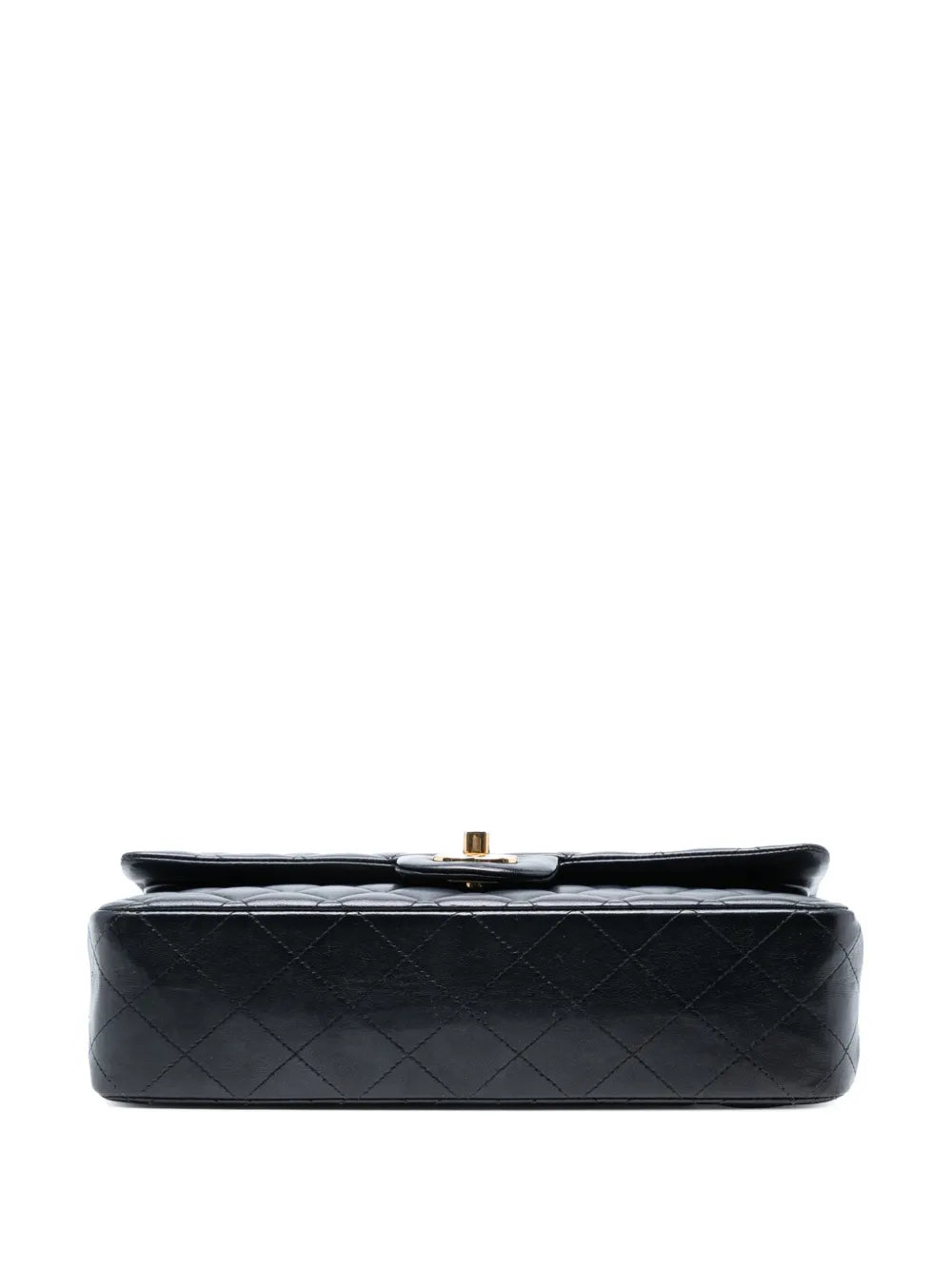 Chanel Pre Owned 2013 2014 Medium Classic Lambskin Double Flap Shoulder Bag — Same as shown — Size One Size — Top View