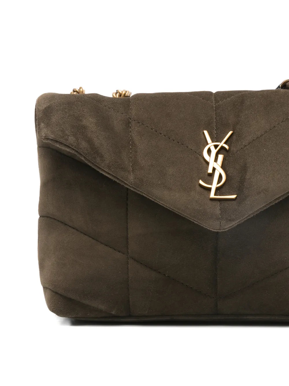 Saint Laurent Puffer Toy Quilted Shoulder Bag — Same as shown — Size One Size — Top View