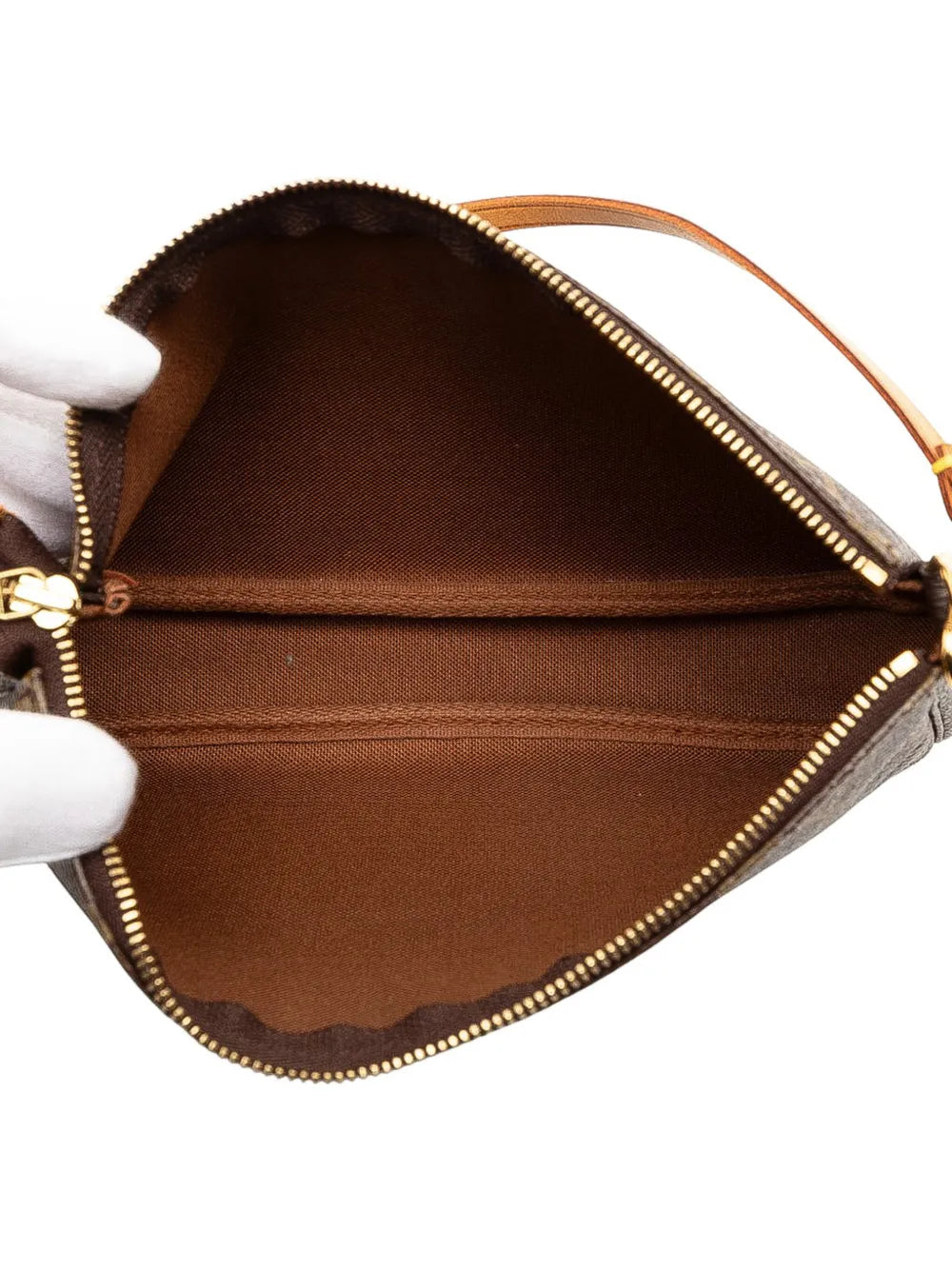 Louis Vuitton Pre Owned 2002 Monogram Pochette Accessoires Shoulder Bag — Same as shown — Size One Size — Detail View