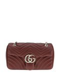 Gucci Medium Gg Marmont Shoulder Bag — Same as shown — Size One Size — Front View
